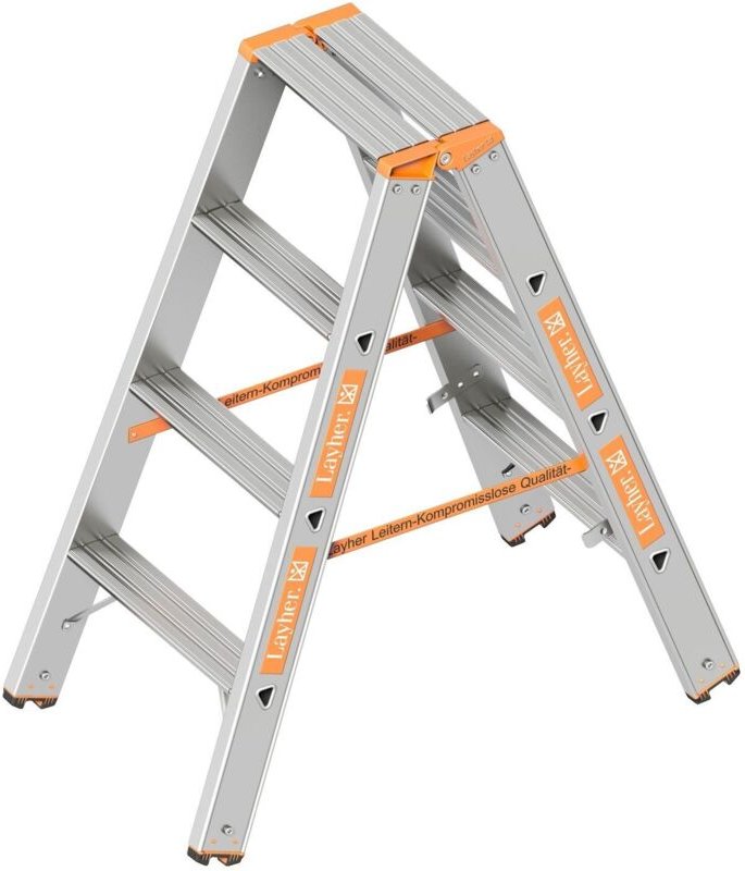 Le Topic - Stufen - Stehleiter 2X4 Stufen - Layher