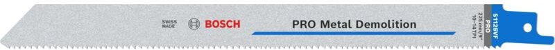 Bosch PRO Metal Demolition S1125VF Blatt 1,25 x 19 x 225 mm 2-tlg. - 2608659001