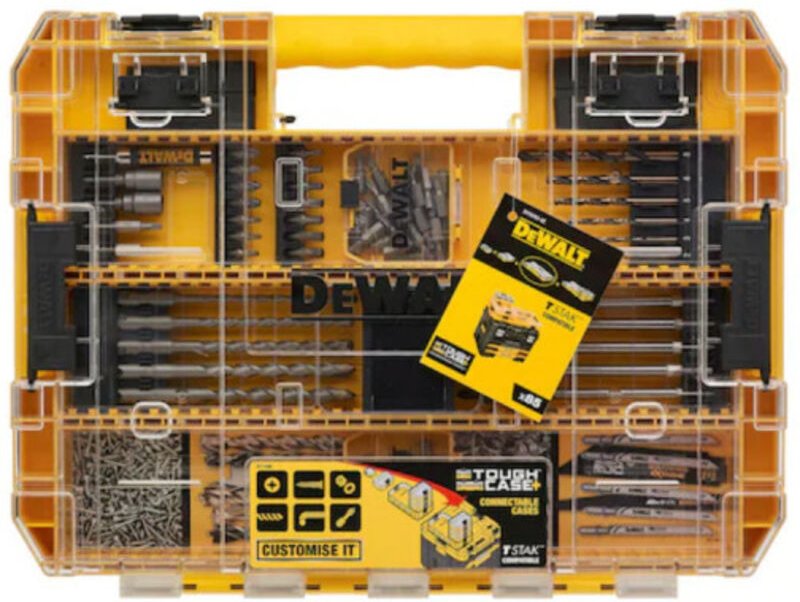 Bit und Bohrer-Set 85-tlg. im Tough Case DT70763 - Dewalt