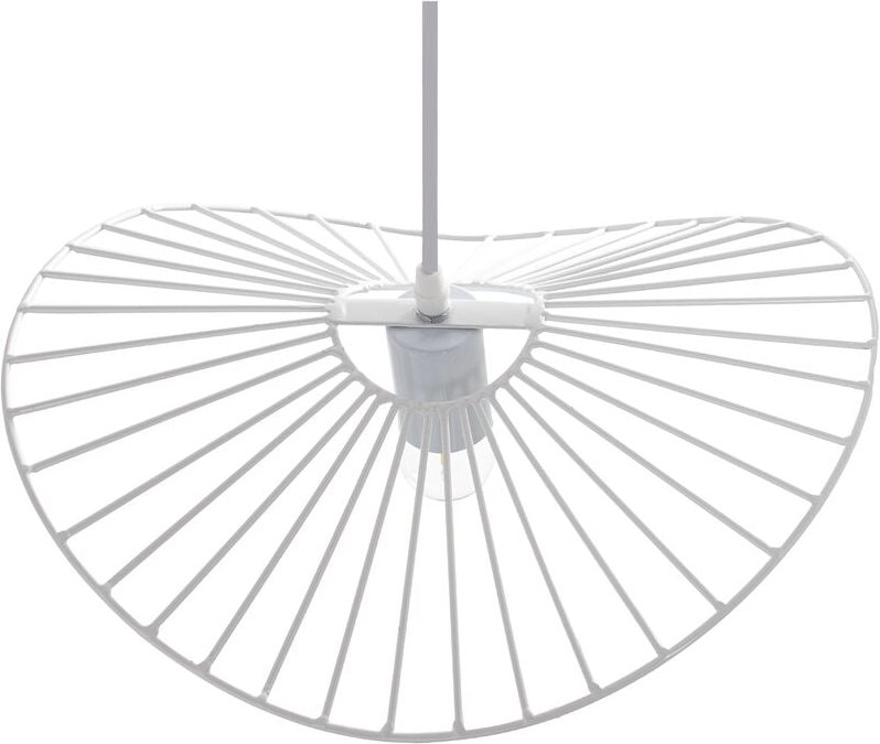 Weißmetallendecke 1x27 Max 60W, nicht enthalten 37x32x10 cm, weißes Kabel 75 cmpour alle Stile, um dem Haus eine Note zu...