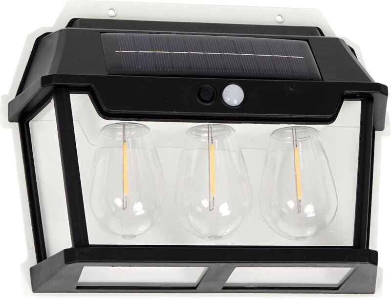 Filo Dreifache Solar-Wandleuchte 3000K