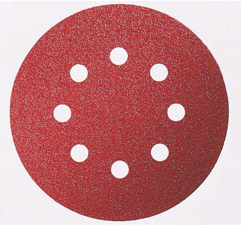 Schleifblatt C430 115 mm 120 8 Löcher Klett 5 Stk - Bosch