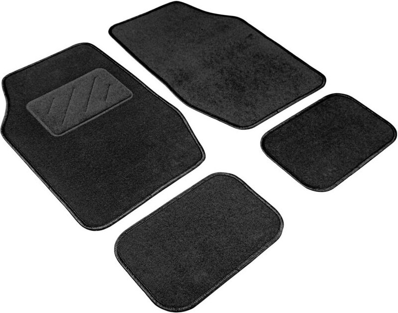 Walser Universal Fußmatten Smart Komplett-Set schwarz Fußmattenset
