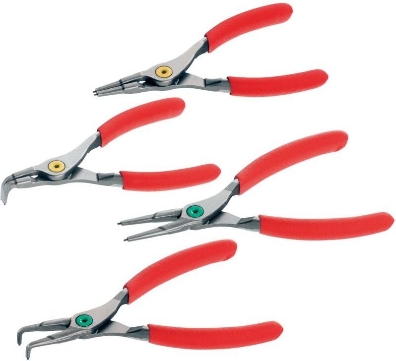 Usag - U01279000P Serie 4 Zange für Sicherungsringe, rutschfeste PVC-Beschichtung