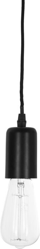 Atmosphera - Hängeleuchte Glühbirne, schwarz