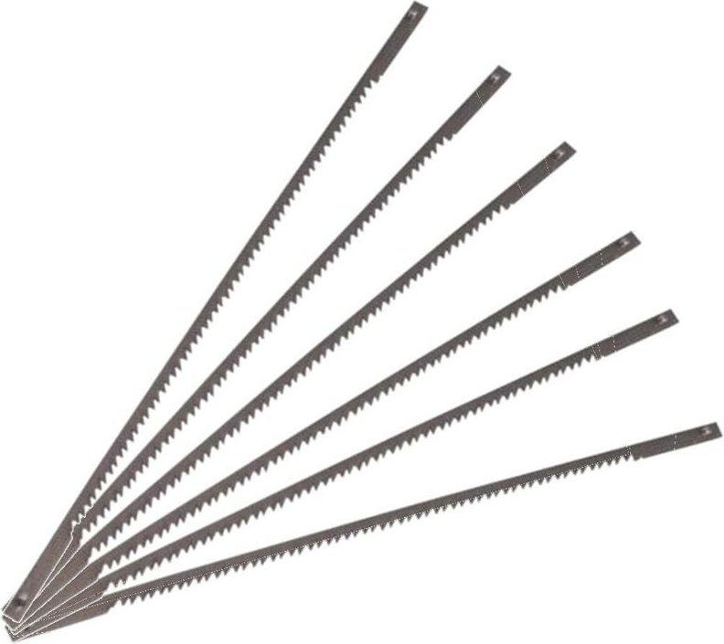 SCHEPPACH KIT 6 SAGEBLATTER DEKUPIERSAGE LAUBSAGE 135x2x0,25 mm 25T UNIVERSAL