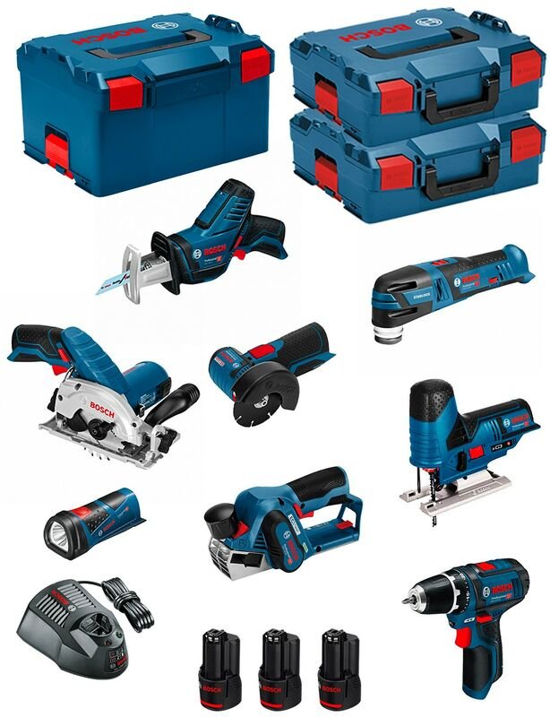 Kit 12V BMK8-28FD3 (gsr 12V-15 + gks 12V-26 + gws 12V-76 + gst 12V-70 + gop 12V-28 + gsa 12V-14 + gli 12V-80 + gho 12V-2...