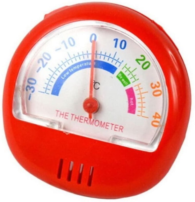 Sollbry Kühlschrankthermometer, sicheres Gefrierthermometer, genaue Kühlschranktemperatur für Zuhause, Restaurants, Bars...
