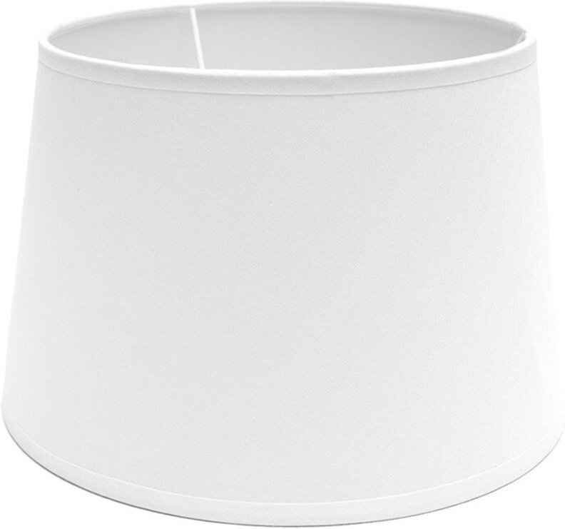 Fabrilamp - fab 157313501 Klarer Lampenschirm E27 Weiß 35dx25dx21h Offen Konisch