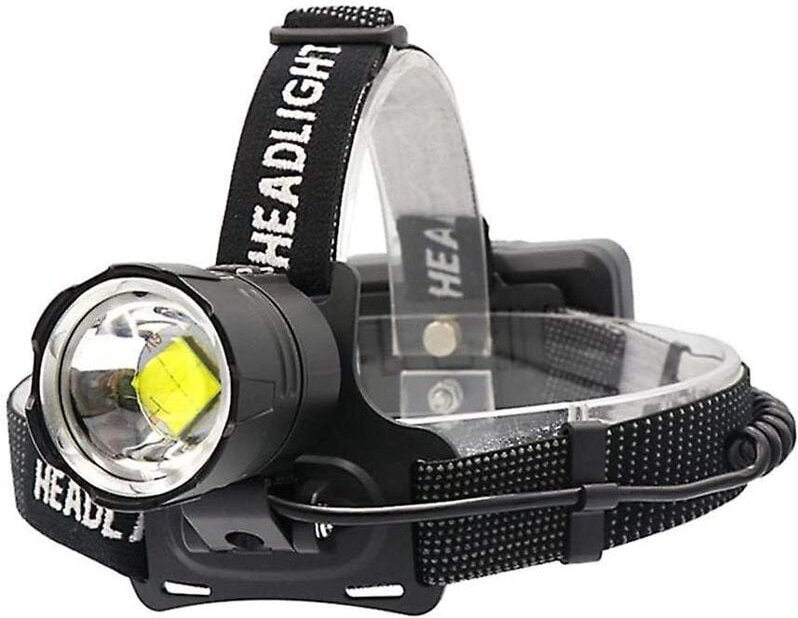 Wiederaufladbare LED-Stirnlampe, 10.000 Lumen, XHP70.2, leistungsstarke Stirnlampen, leistungsstarker Arbeitsscheinwerfe...