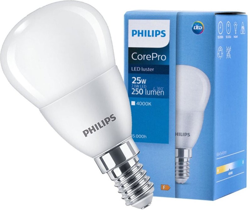 LED-Lampe E14 2,8 W = 25 W 250 lm 4000 K Neutral PHILIPS