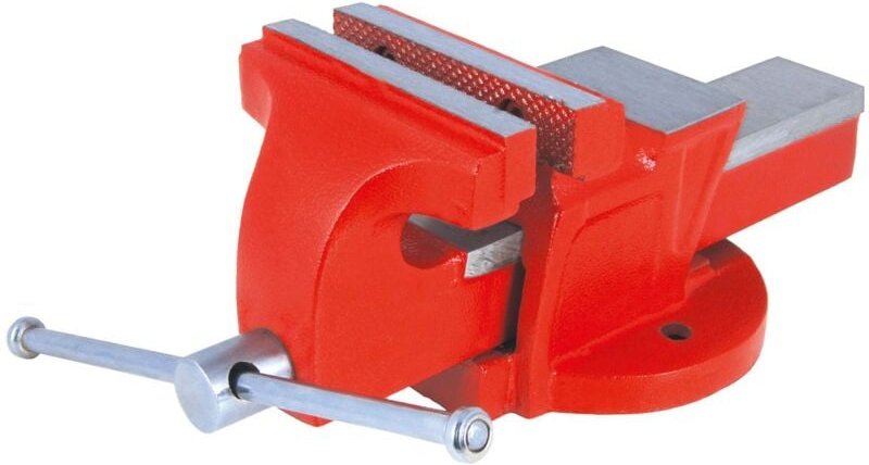 Schraubstock COX870100 100 mm feststehend Schraubstöcke - Connex