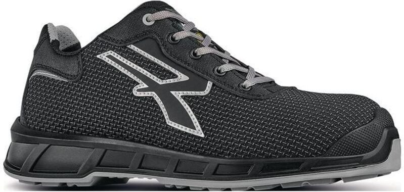 Sicherheitshalbschuh Jackson Größe 42 w. 11 schwarz/grau S3S ci fo sr esd Putek Plus®