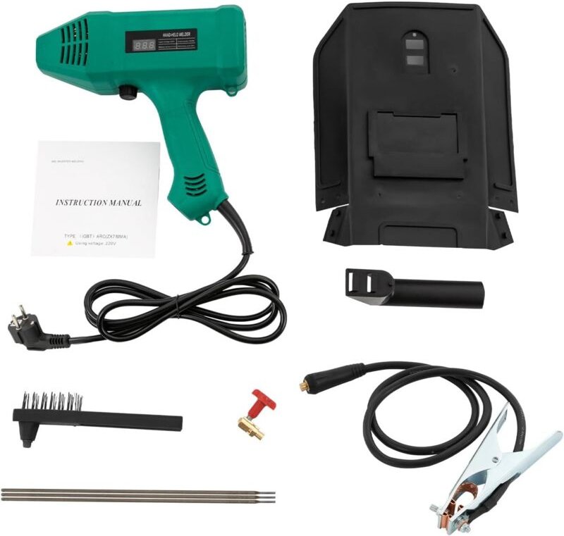 Handschweißgerät,300W Schweißpistole,Schweißgerät für vielseitige Anwendungen-Drahtstangen Elektroschweißgerätesatz, Sch...