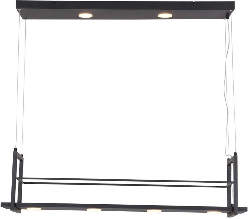 Hängeleuchte - Tor - schwarz - metall - große - Steinhauer