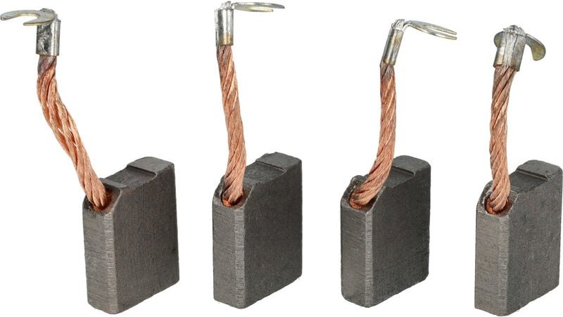 Vhbw - 4x Kohlebürste 25 x 19,8 x 7,9 mm Ersatz für Asein 4819 für Nutzfahrzeug