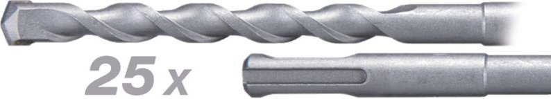 D-01183-25 Bohrer-Set für sds-plus StandMak 8x160mm 25-tlg - Makita