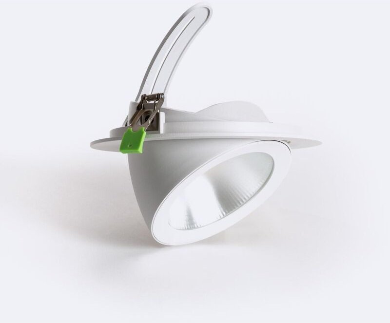 Efectoled - led Downlight Einbaustrahler Schwenkbar Rund 60W osram cct 120 lm/W cct lifud Ausschnitt ø 200 mm No Flicker...