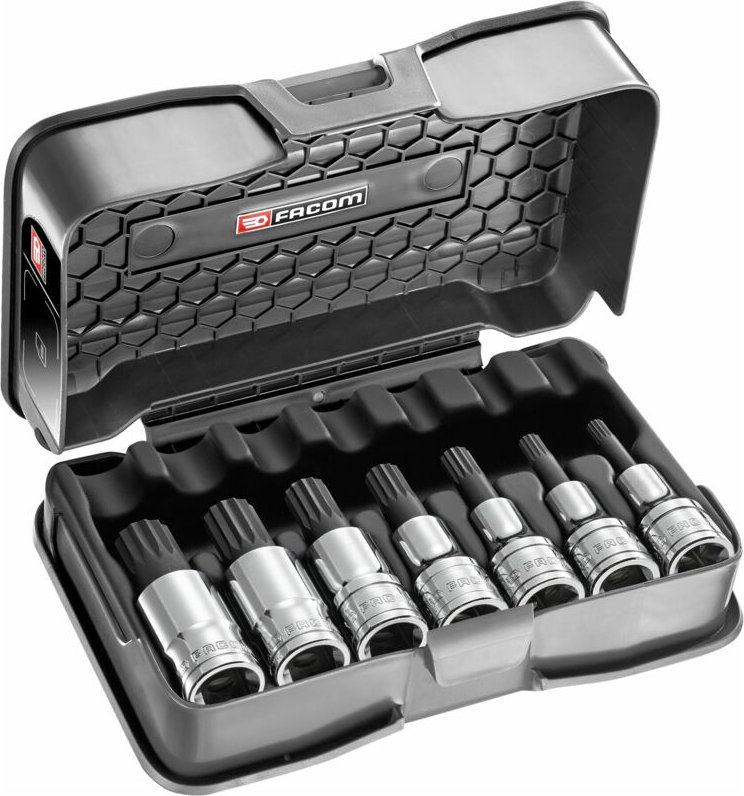 Facom Steckschlüssel-Set 1/2Z XZN M6-M18