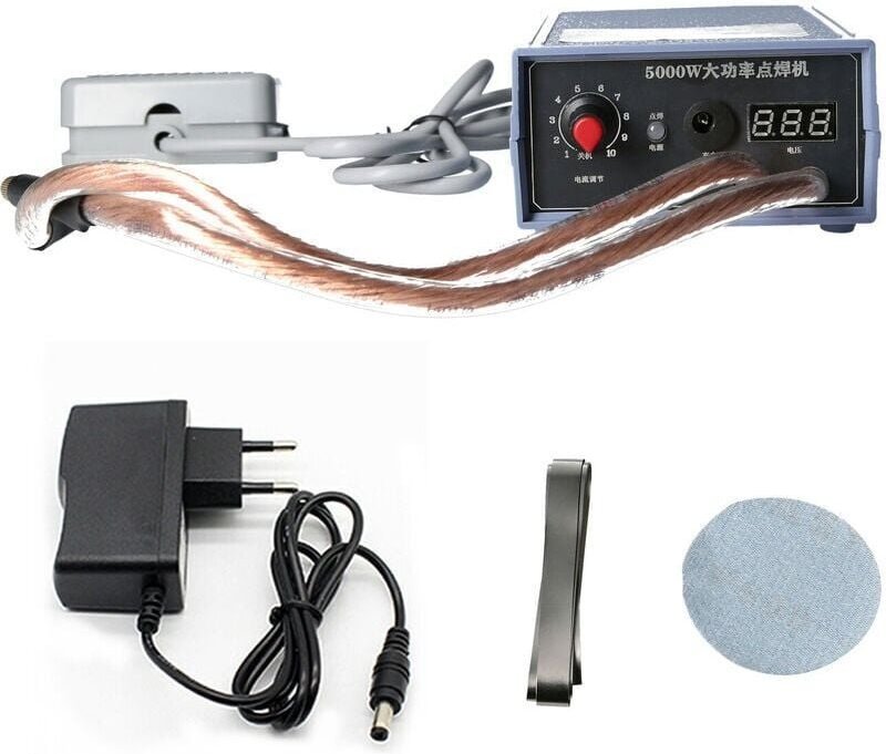 Punktschweißgerät 5000 w Hochleistungs-tragbares Punktschweißgerät 0-800 a Einstellbarer Strom Tragbare Schweißgeräte fü...