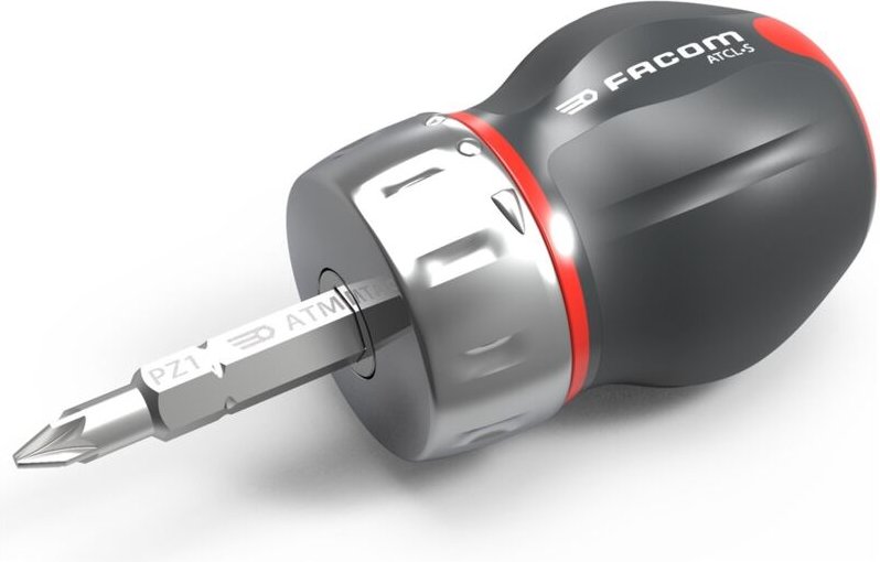 FACOM Bithalter PROTWIST kurz mit Knarrenfunktion