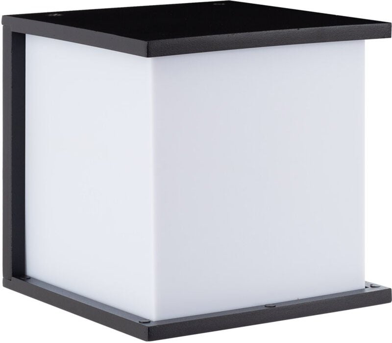 Wandleuchte Aussen Aluminium Daman Schwarz