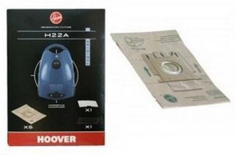 Ersatzteil - Schachtel mit 5 Beuteln + 2 Filtern H22A microspace micropower - Hoover