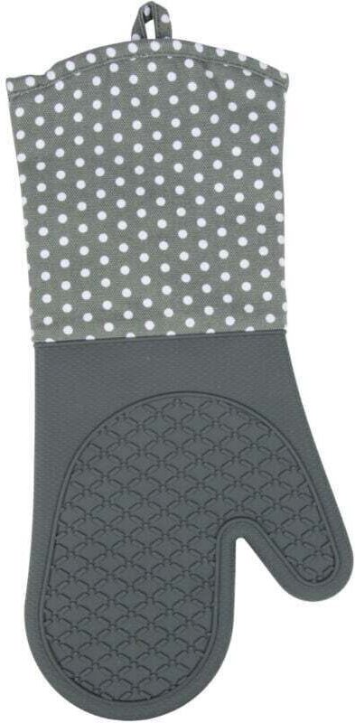 2er-Set Silikon-Ofenhandschuhe, Silikonhandfläche, leicht zu reinigen, extra langer Griff, maschinenwaschbar bei 30 °C, ...