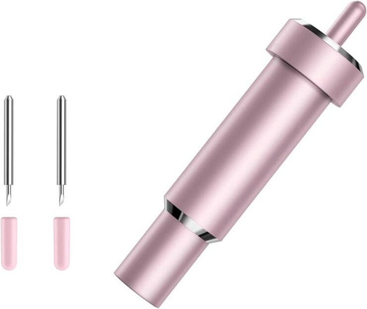 Stoffklinge für 3/Maker/Venture/Explore 3/Air 2/Air/One, 2 Stück Gebundene Stoffklingen und 1 Gehäuse, Rosa