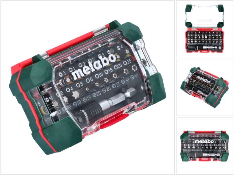 Metabo - Bit-Box sp 32-teilig inkl. Stecknussadapter + Schnellwechselbithalter