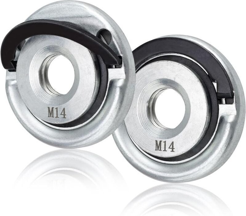 M14 Schnellspannmuttern, Schnellspannmuttern für Winkelschleifer, M14 Schnellspannmuttern, werkzeugloser Schleifscheiben...