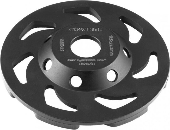 Diamant-Schleifscheibe 125 x 22,2 x 5 mm, Segment L