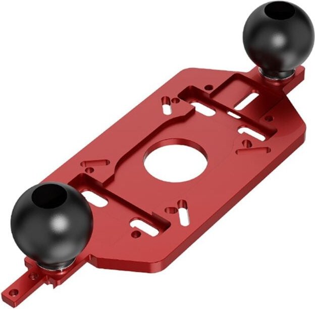 Tlily - Holzbearbeitungs-Trimmmaschine, Schlitzbasis, Fräskreis, Positionsnuthalterung, Router-Vorrichtung, c