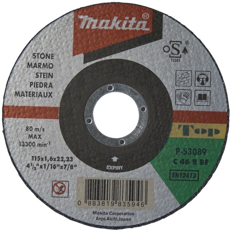 P-53089 Extradünne Steintrennscheibe 115mm - Makita