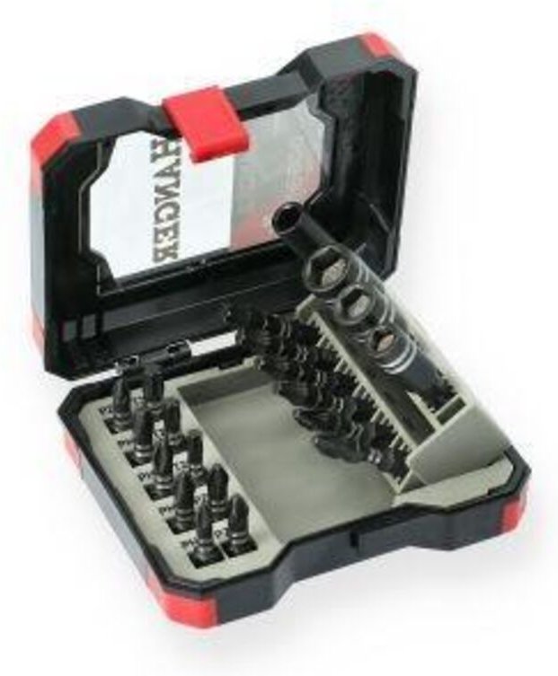 Hanger Set mit 20 Schraubendrehereinsätzen und Spannmutter