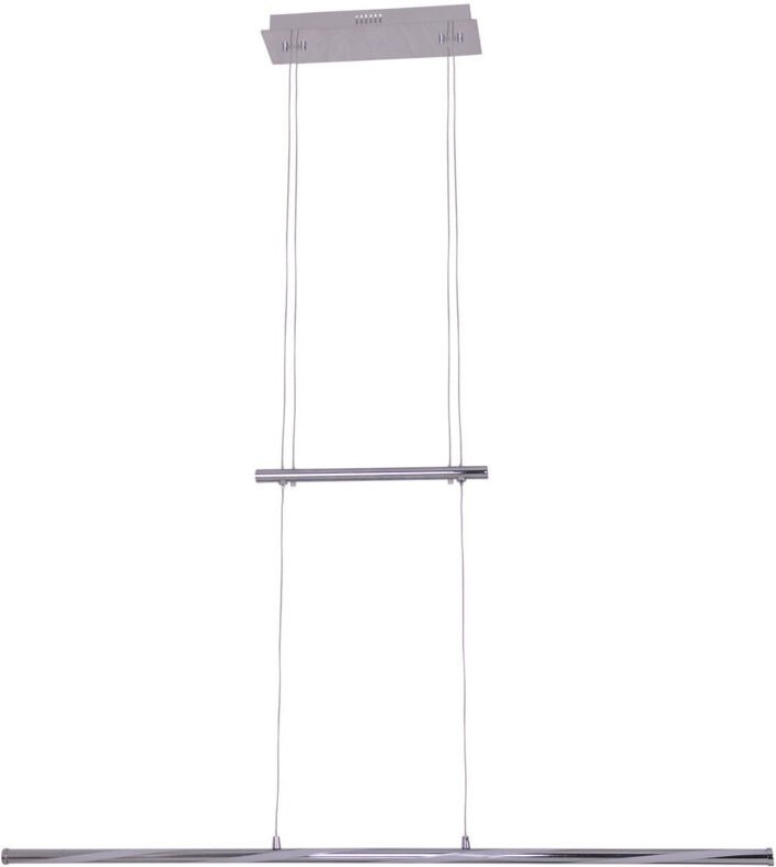 Naeve TWIST Dimmbare LED-Deckenleuchte mit Balken, Chrom, 3000 K