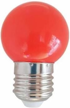 LED-Glühbirne rot farbe E27 1Wac 230Vac 360º