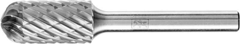 Hartmetall Hochleistungsfrässtift allround Walzenrund wrc ø 12x25mm Schaft-Ø 6mm universal grob - Pferd