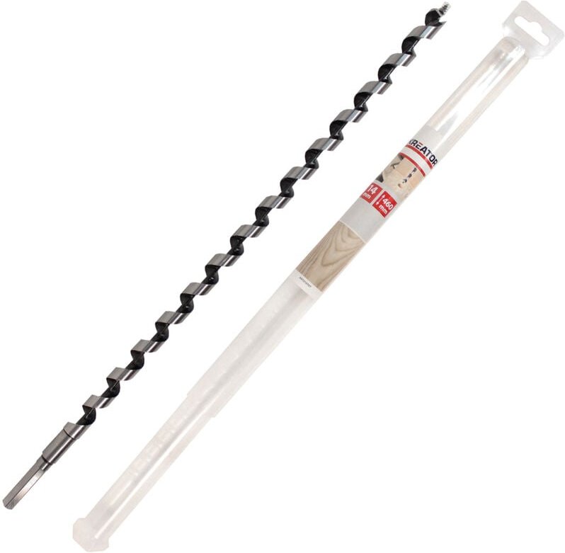 Holzspiralbohrer Länge 460mm Kreator 14 mm