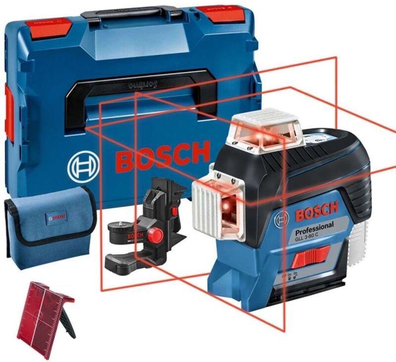 Gll 3-80 c + bm 1 + L-Boxx cc (0601063R03) - Bosch Professional