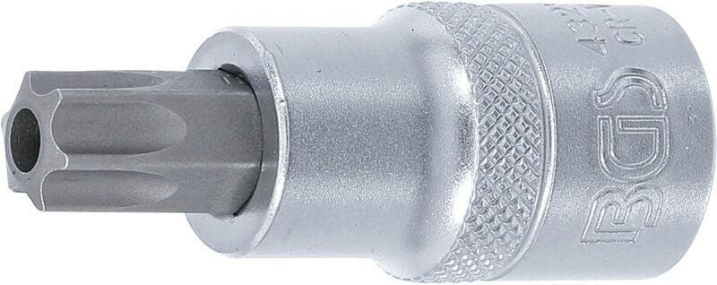 Oc-pro - Bit-Einsatz Antrieb Innenvierkant 12,5 mm (1/2') T-Profil (für Torx) mit Bohrung T55