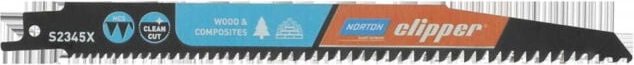 NORTON SÄGEBLATT S2345X 200mm /2Stk. WEICHHOLZ, BAUHOLZ