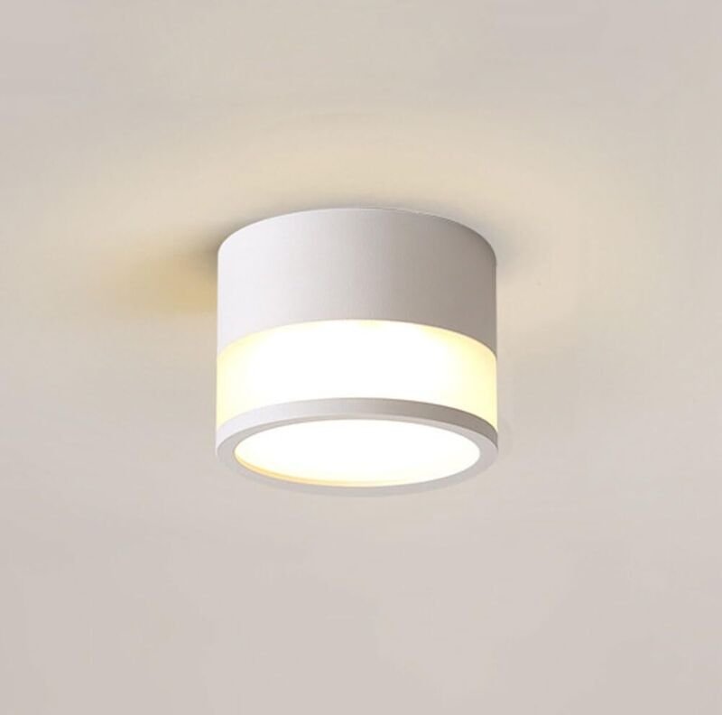 Nordisches minimalistisches Acryl-Leuchtdecken-Downlight Geometrische Linie Art Deco Deckenleuchte Korridor Gang Eingang...