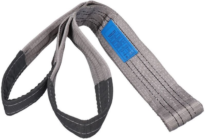 Hebegurt, dicker Flachgurt aus 4T PES, hohe Festigkeit, für den Transport, 2 Meter (6,6 Fuß)