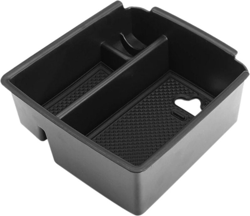 Tlily - Auto Armlehne Center Storage Box Container Handschuh Organizer Fall Für-VW Tiguan Mk2 2016 2017 2018 2019
