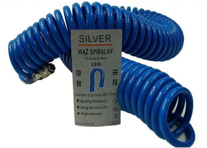 BLAUER PNEUMATIKSCHLAUCH 5 x 8 mm 15 m