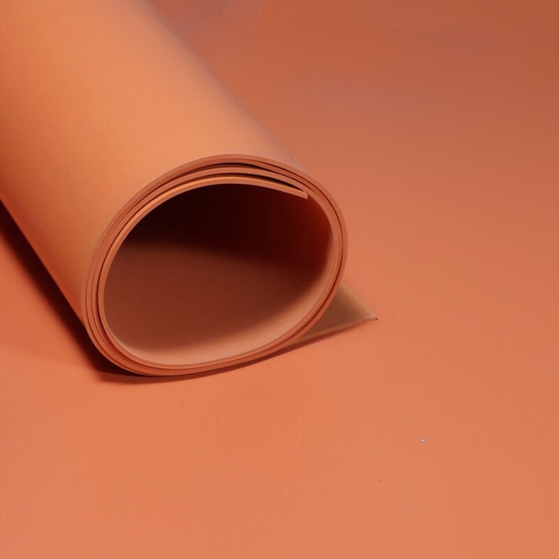 VDE-Hochspannungsläufer - 1000V - Orange - 100 cm - 1,6 mm - Isolierender Gummiläufer