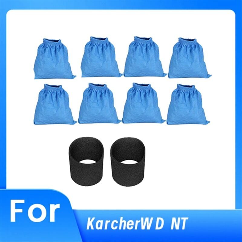 Textilfilterbeutel Nass- und Trockenschaum für MV1 WD1 WD2