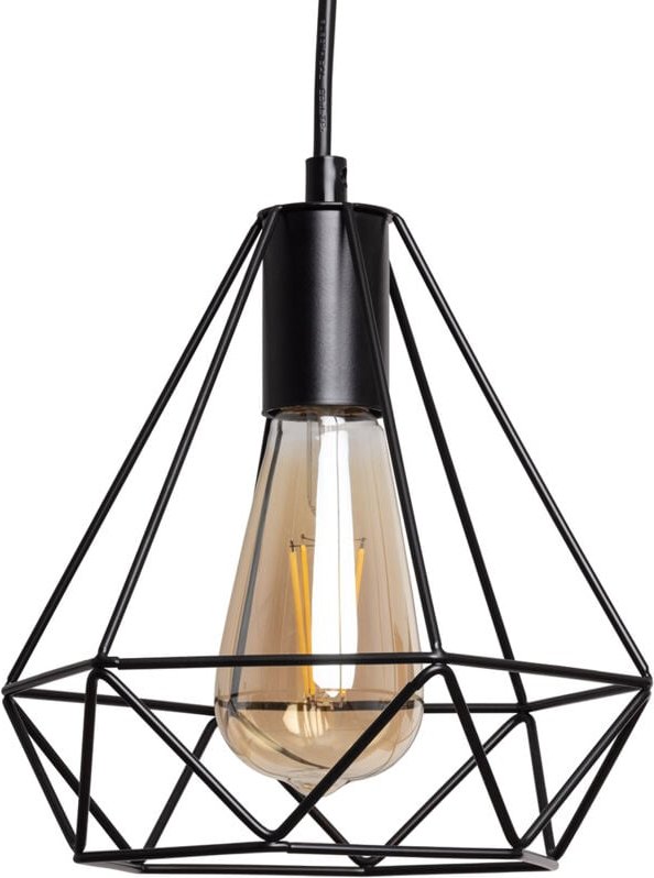 Ledkia - Pendelleuchte Metall Sardo Schwarz