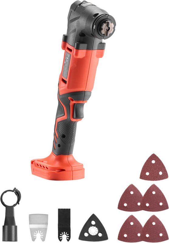Mophorn Akku-Multifunktionswerkzeug, 20-V-Multi-Cutter mit 6 variablen Geschwindigkeiten 8500–17000 OPM, 3,2° Oszillatio...
